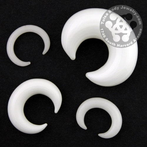 White Septum Pincer by Glasswear Studios Pincers  