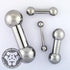 4g Straight Barbell by Body Circle Designs Straight Barbells 4g - 7/16" long - 3/8" balls Stainless Steel