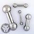 6g Straight Barbell by Body Circle Designs Straight Barbells 6g - 9/16" long - 5/16" balls Stainless Steel