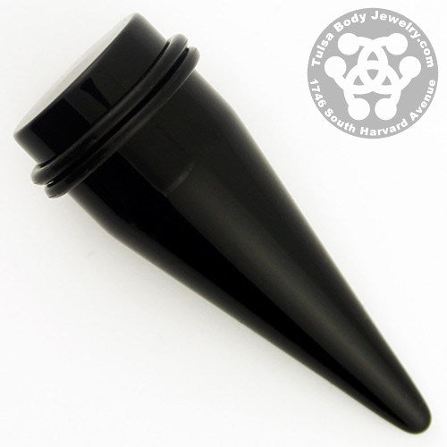 Jumbo Acrylic Tapers Tapers 7/16 inch (11mm) Black